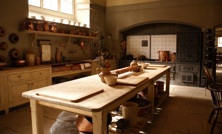 kitchen island from Downtown Abbey